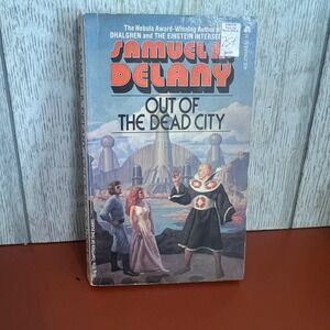 Out of the Dead City Samuel R Delany Ace Books Vintage Sci-Fi Paperback 22643